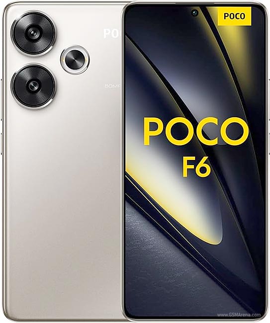 POCO F6 5G (Snapdragon 8s Gen 3 / Penyejukan Cecair LiquidCool 4.0 / Paparan 1.5K CrystalRes 120Hz / 90W HyperCharge)